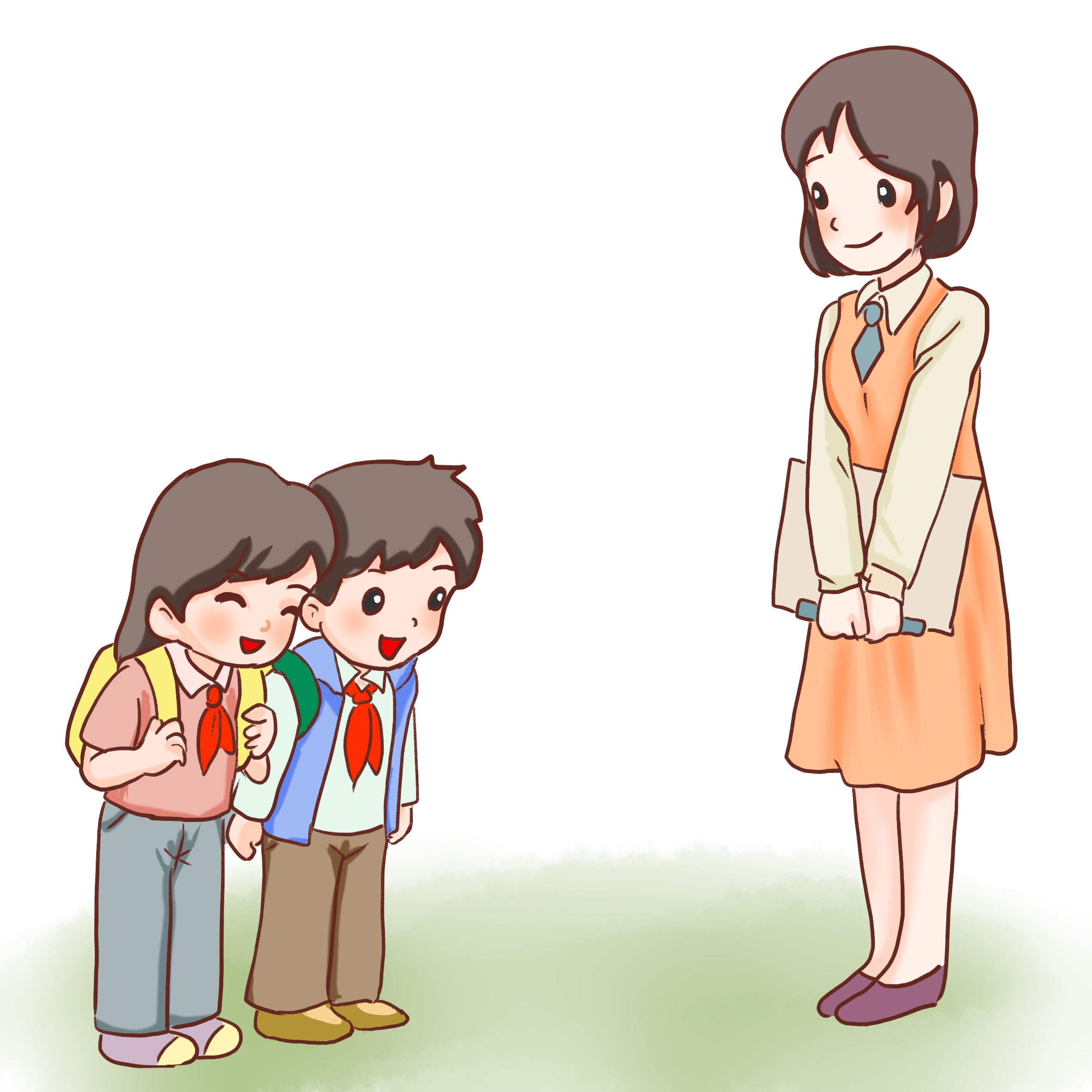 3)养成有礼貌的习惯